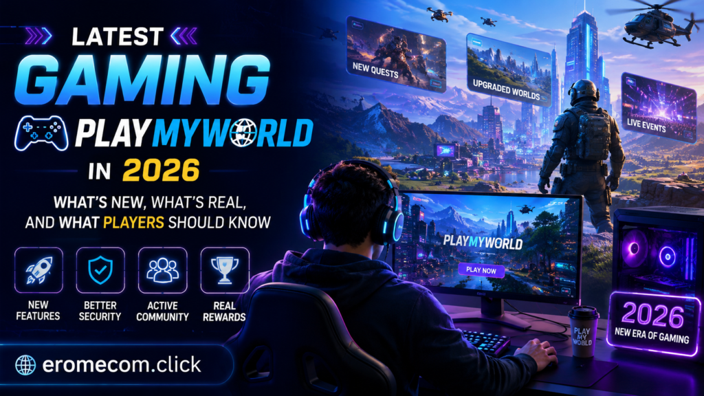 Latest Gaming PlayMyWorld